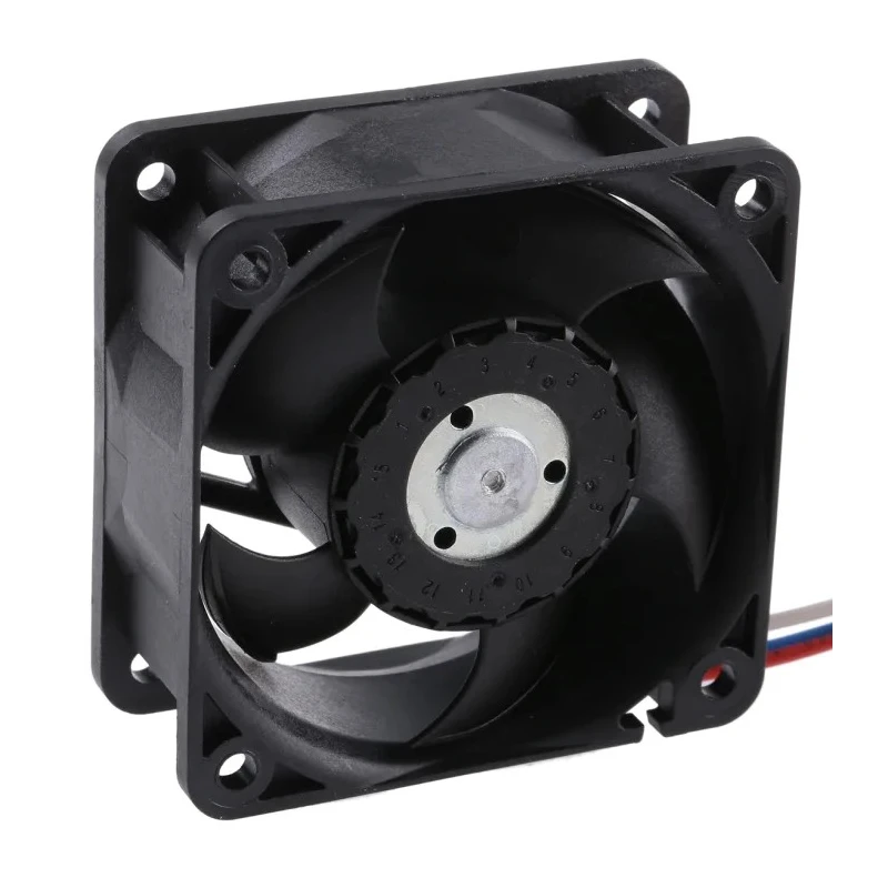 ebm-papst 620 Series 60mm Square Frame Axial Fan, 12V DC, 2.1W Power, 1.05A, 40 m³/h Airflow, IP20, Model 