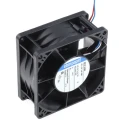 ebm-papst 8200 J Series Axial Fan 12V DC 26W 190 m³/h Airflow 2.16A Max IP20 80x80x38mm 