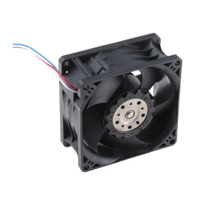 ebm-papst 8200 J Series Axial Fan 12V DC 26W 190 m³/h Airflow 2.16A Max IP20 80x80x38mm 
