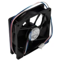 ebm-papst 3400 N Series Ball Bearing DC Axial Fan 12V DC 2.9W 241mA Max IP20 92mm x 92mm x 25mm 