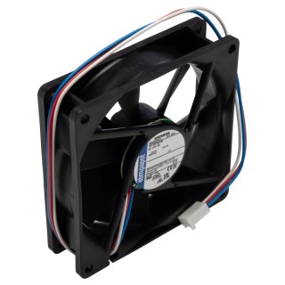 ebm-papst 3400 N Series Ball Bearing DC Axial Fan 12V DC 2.9W 241mA Max IP20 92mm x 92mm x 25mm