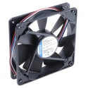 ebm-papst 4400 F Series Axial Fan, 12V dc, 170 m³/h Air Flow, 5.3 W, 441 mA Max Current, IP20, 119 mm x 119 mm x 25 mm Frame 