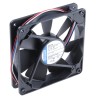 ebm-papst 4400 F Series Axial Fan, 12V dc, 170 m³/h Air Flow, 5.3 W, 441 mA Max Current, IP20, 119 mm x 119 mm x 25 mm Frame