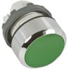 ABB ABB Modular Series Green Momentary Push Button Head 22 mm Cutout IP66 1SFA611100R2002 MP1-20G