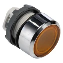 ABB Modular Series Yellow Momentary Push Button Head 22mm Cutout IP66 1SFA611100R2103 MP1-21Y