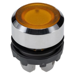 ABB Modular Series Yellow Momentary Push Button Head 22 mm Cutout IP66 1SFA611100R3103 MP1-31Y