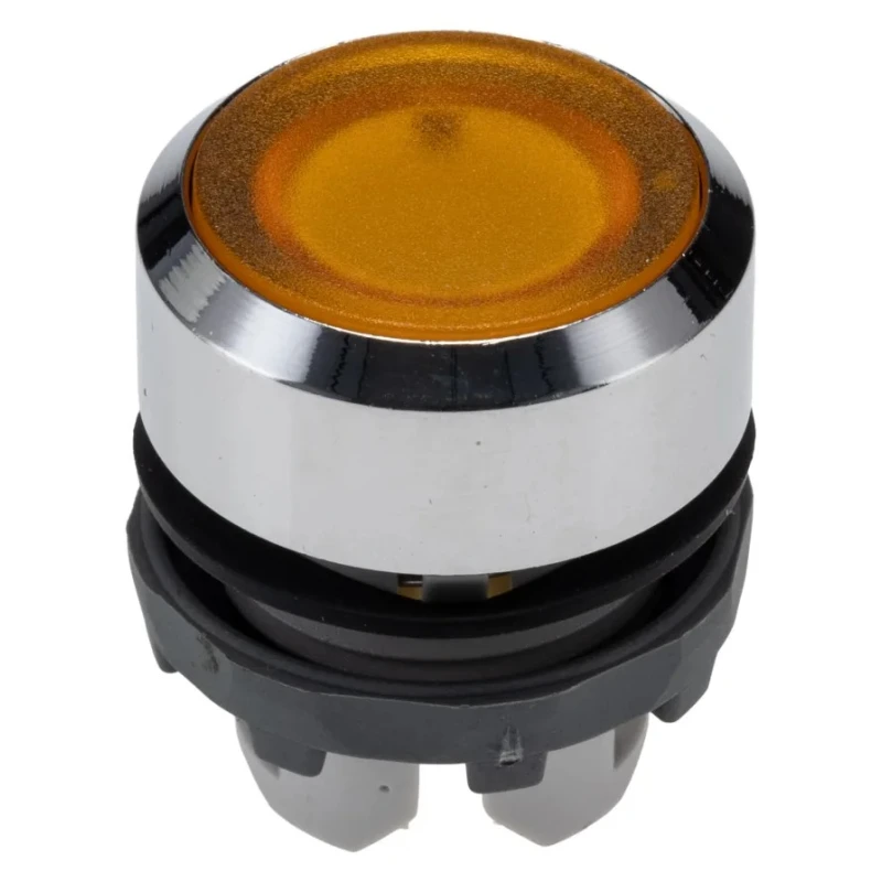 ABB Modular Series Yellow Momentary Push Button Head 22 mm Cutout IP66 1SFA611100R3103 MP1-31Y
