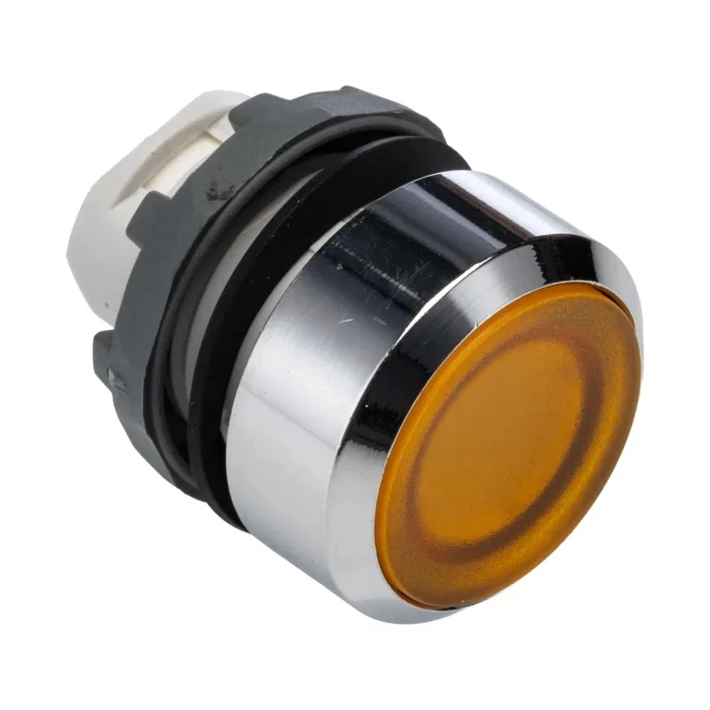 ABB Modular Series Yellow Momentary Push Button Head 22 mm Cutout IP66 1SFA611100R3103 MP1-31Y