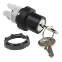 ABB Modular 3-position Key Switch Head with Spring Return to Centre 22 mm Cutout 1SFA611285R1001 M3SSK3-101