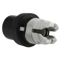 ABB Modular 3-position Key Switch Head with Spring Return to Centre 22 mm Cutout 1SFA611285R1001 M3SSK3-101