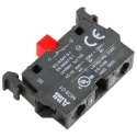 ABB ABB Modular Series Contact Block 690V 6A 1 NC Screw Terminal Front Mounting 1SFA611610R1010 MCB-01