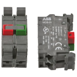 ABB Modular Series Contact Block 1 NO/1 NC 1SFA611610R1011 MCB-11