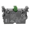 ABB Modular Series Contact Block 690V, 6A Current Rating, Screw Terminal, 1 NO Contact Configuration 1SFA611610R1001 MCB-10