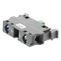 ABB Modular Series Contact Block 690V, 6A Current Rating, Screw Terminal, 1 NO Contact Configuration 1SFA611610R1001 MCB-10