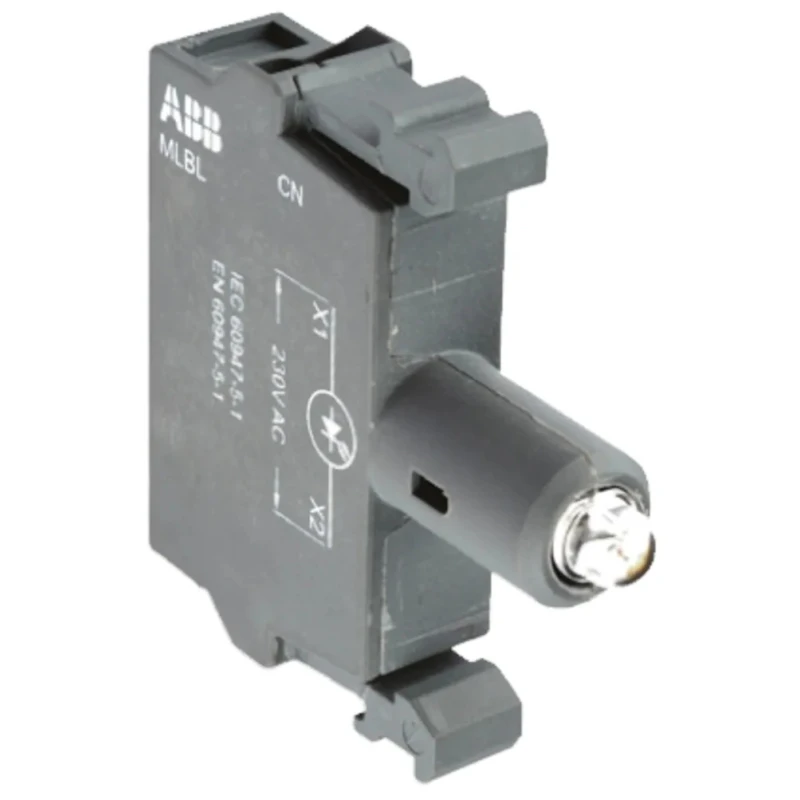 ABB Modular Series Light Block with Integrated LED 24V 9.2mA Screw Terminal Type 1SFA611621R1012 MLBL-01G