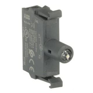 ABB Modular Series Light Block, 24V LED White Illumination with Screw Terminal 1SFA611621R1015 MLBL-01W