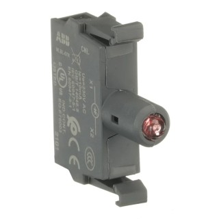 ABB ABB Modular Series LED Light Block 230V Red Illumination Screw Terminal 1SFA611621R1071 MLBL-07R