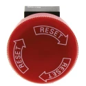 Omron Emergency Stop Push Button Panel Mount 16mm Cutout 1 NC Contact IP65 Twist Release A165E-S-01