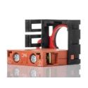 BACO Omron A22E Series Twist Release Emergency Stop Push Button, Panel Mount, 22mm Cutout, 1 NC Contact, IP65 A22E-M-01