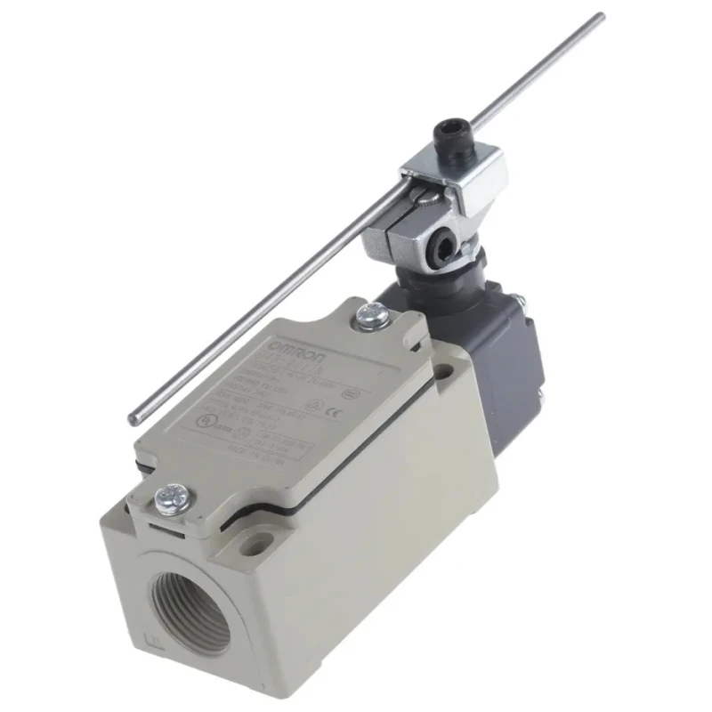 Omron D4B-N Series Rod Limit Switch, 1 NO/1 NC Contact, IP67 Protection, Aluminium Housing, 4A Switching Current 