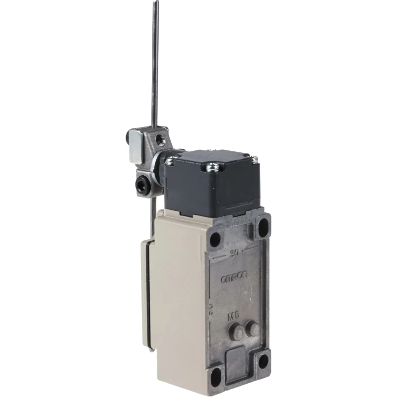 Omron D4B-N Series Rod Limit Switch, 1 NO/1 NC Contact, IP67 Protection, Aluminium Housing, 4A Switching Current 