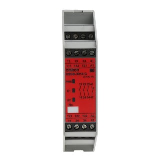 Omron 24V AC/DC Safety Relay with 3 Safety Contacts and 1 Auxiliary Contact G9SB