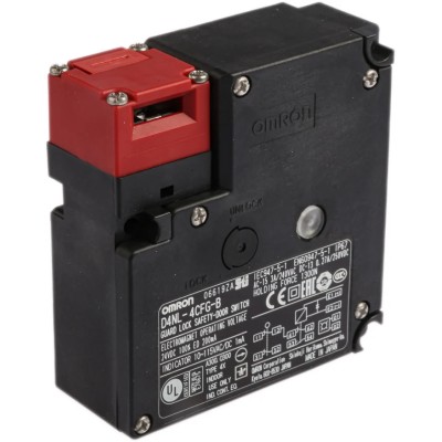 Omron D4NL Series Solenoid Interlock Switch Power to Lock 24V DC IP67 
