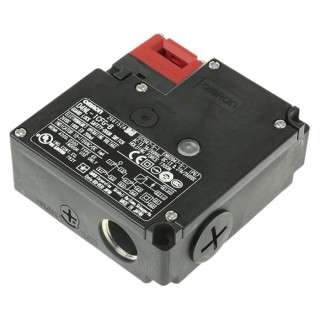 Omron D4NL Series Solenoid Interlock Switch Power to Lock, Key Operated, 24V DC, IP67 Rated 