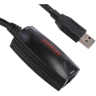 Roline USB 3.0 Black Female USB Type A to Female USB Type A Extension Cable 5m 12.04.1096-8