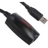 Roline USB 3.0 Black Female USB Type A to Female USB Type A Extension Cable 5m 12.04.1096-8