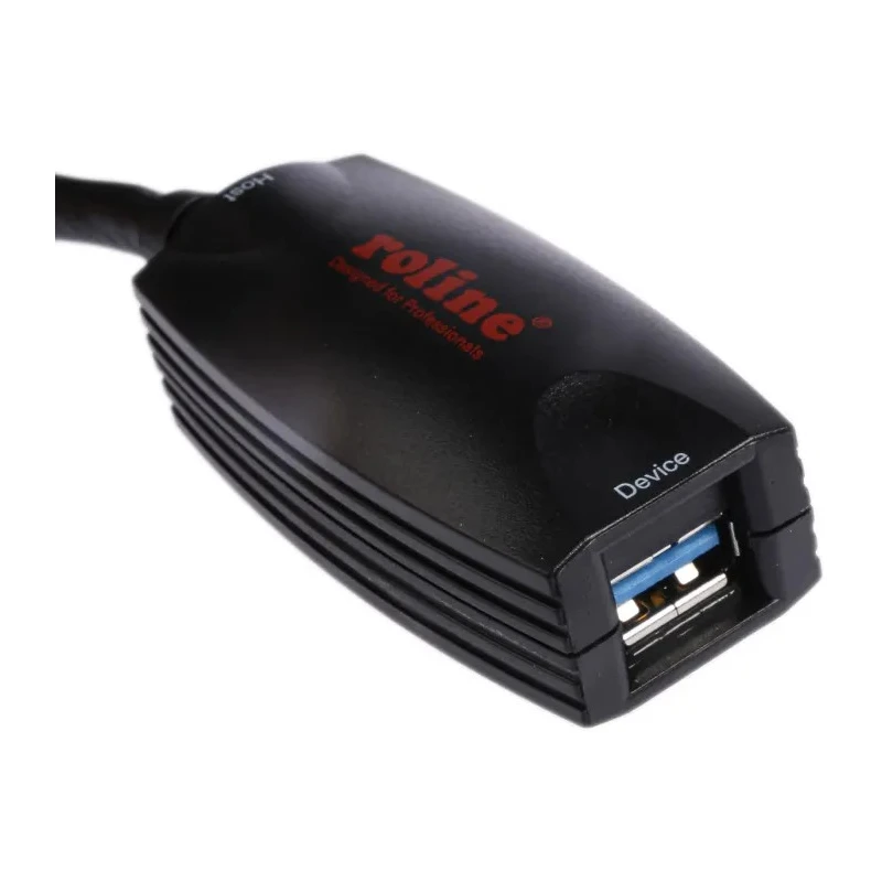 Roline USB 3.0 Black Female USB Type A to Female USB Type A Extension Cable 5m 12.04.1096-8