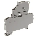 WAGO 2002 Series Fuse Terminal Block Grey 2.5mm² 1-Level Fused Cage Clamp ATEX 2002-1611