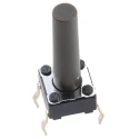 Alps Alpine Grey Tactile Switch Stem, 17 mm, SPST 50mA 12 V DC Through Hole SKHHDJA010