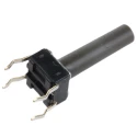 Alps Alpine Grey Tactile Switch Stem, 17 mm, SPST 50mA 12 V DC Through Hole SKHHDJA010