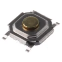 Alps Alpine Tactile Switch Stem 1.5 mm SPST 50mA 12 V dc Surface Mount SKQGABE010