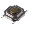 Alps Alpine Tactile Switch Stem 1.5 mm SPST 50mA 12 V dc Surface Mount SKQGABE010