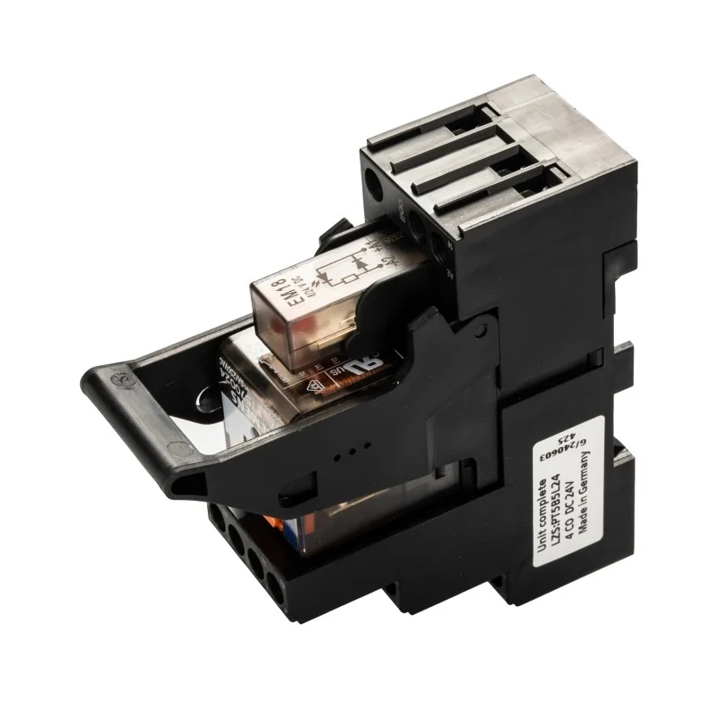 Siemens LZS Series Coupling Relay, Plug-in Mount, 24V DC Coil Voltage, 4PDT Contact Configuration LZS:PT5B5L24