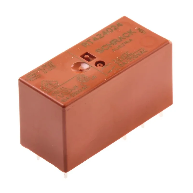 Siemens Power Relay with 24V DC Coil, 8A Switching Current, Screw Terminal, Silver Alloy Contacts LZX:RT424024