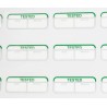 RS PRO Pre-Printed Adhesive Label Green Text White Background 40mm x 15mm 120 Per Pack 758-7901