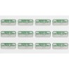 RS PRO Adhesive Pre-Printed Green Label Tested for Electrical Safety 40mm x 15mm 120 Per Pack 758-7905