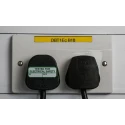 RS PRO Adhesive Pre-Printed Green Label Tested for Electrical Safety 40mm x 15mm 120 Per Pack 758-7905