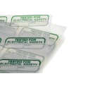 RS PRO Adhesive Pre-Printed Green Label Tested for Electrical Safety 40mm x 15mm 120 Per Pack 758-7905