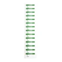 RS PRO Pre-Printed Adhesive Label Checked, Vinyl Cloth, 38mm x 15mm, Green Text on White, Pack of 140, Model 758-7970