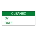 RS PRO Pre-Printed Adhesive Label Cleaned Vinyl Cloth 38mm x 15mm 140 Per Pack 758-7973