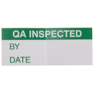 RS PRO Pre-Printed Adhesive Label QA Inspected Vinyl Cloth Label 38mm x 15mm 140 Per Pack 758-7967