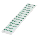 RS PRO Pre-Printed Adhesive Label QA Inspected Vinyl Cloth Label 38mm x 15mm 140 Per Pack 758-7967