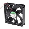 Sunon EE Series MagLev DC Axial Fan 24V DC 3.5W 2700 RPM 158.1 m³/h 120mm Square Frame Ball Bearing EEC0252B2-000U-A99