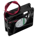 Sunon ME Series Axial Fan 12V DC 1.56W 49.3 m³/h 3200 RPM Vapo Bearing Square Frame 70mm ME70201V1-000U-A99