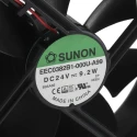 Sunon EE Series DC Axial Fan 24V, 9.2W, 383mA, 234.6m³/h Air Flow, 120x120x38 mm, Ball Bearing EEC0382B1-000U-A99