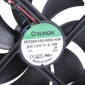 Sunon EE Series Axial Fan, 12V DC, 3.4 W, 158 m³/h Air Flow, 279 mA, 2700 RPM, Ball Bearing, 120mm x EEC0251B2-000U-A99